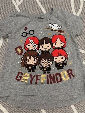 Kids Gray Harry Potter Gryffindor T-shirt 3T unisex neutral